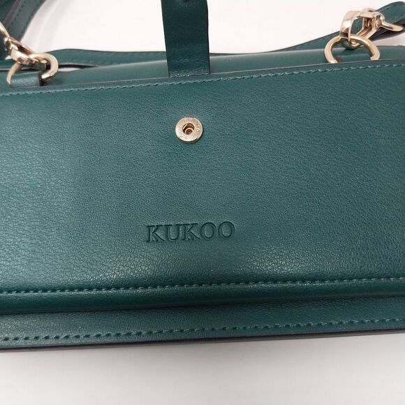 KUKOO CROSSBODY WALLET. Dark green. - Picture 13 of 16